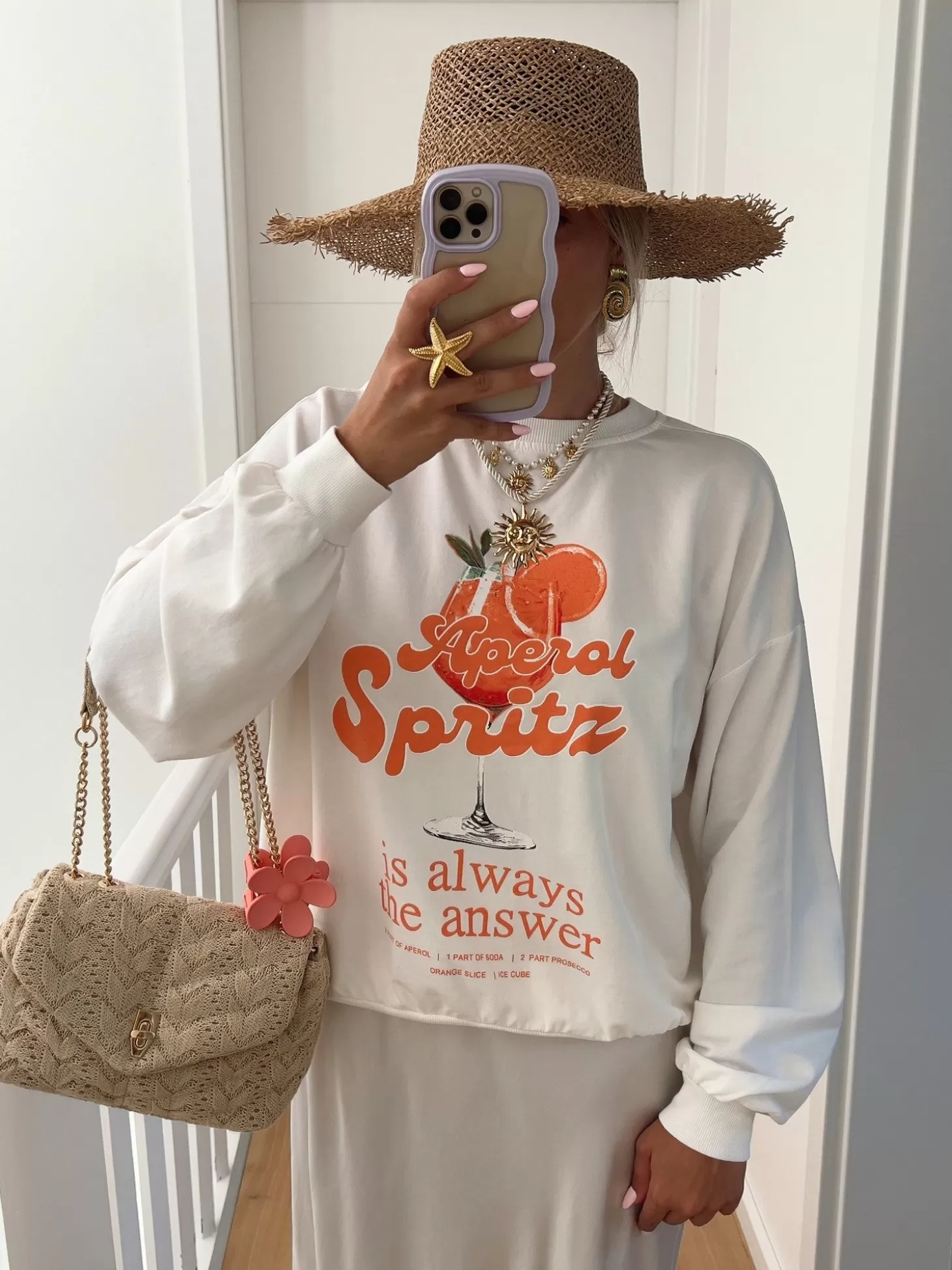 Hello Moon Shop Sweat TANGERINE Shop