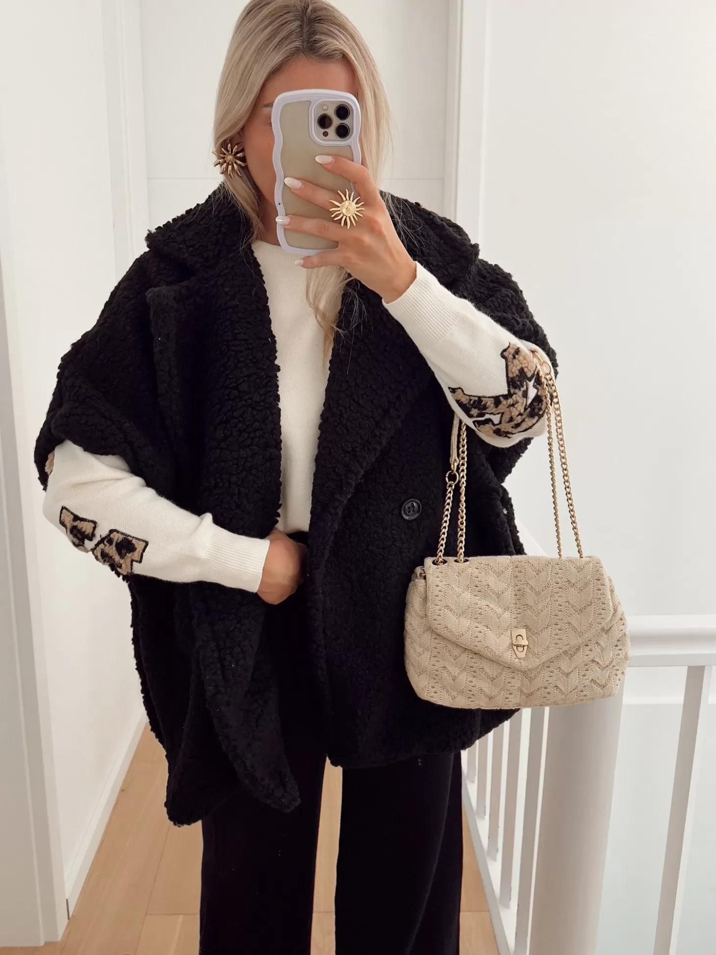 Hello Moon Shop Veste poncho IDA Online